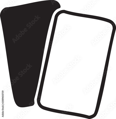 Photography Soccer Referee Cards Vector Illustration