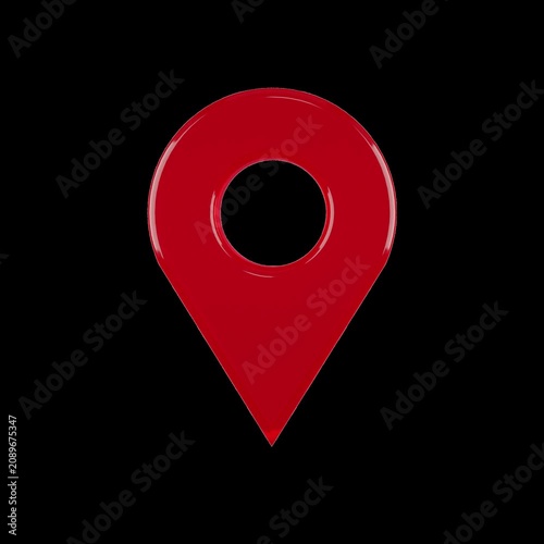 Red Geotag Icon
