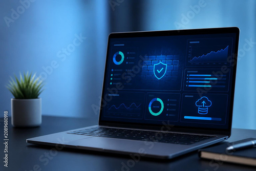 firewall monitoring console showing backup recovery status