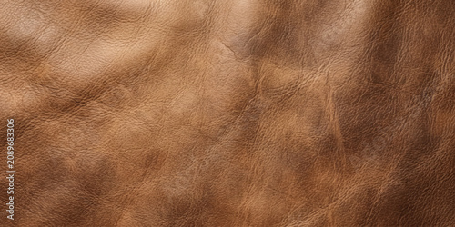 Fotografía Brown Leather Texture Background with Vintage Rough Surface Pattern, Aged Leathe