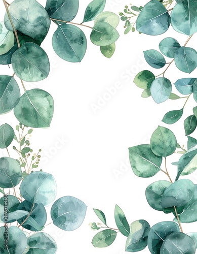Close up of fresh green mint leaves in water.