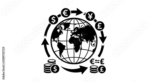 Global Currency Exchange and Financial Transactions Around the World