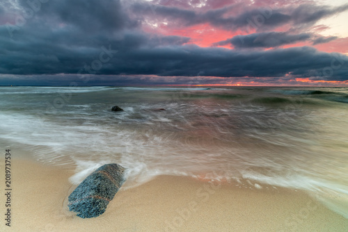 The landscape on the Baltic Sea.