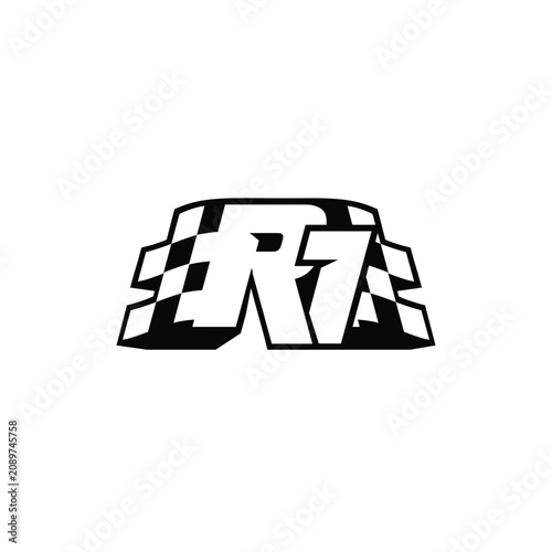 Rally One is a modern motorsport logo that symbolizes speed, passion, and victory. Its bold typography and checkered flag elements create a powerful identity for racing teams, automotive brands, and c