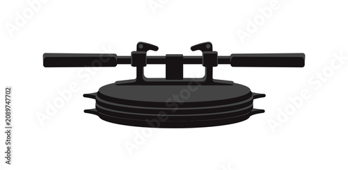 Photos Industrial manual metal drum lid sealer clamping tool for heavy duty manufacturi