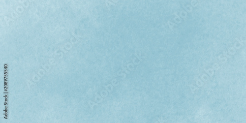 old vintage blue watercolor grunge wall paper parchment antique aged blank background.