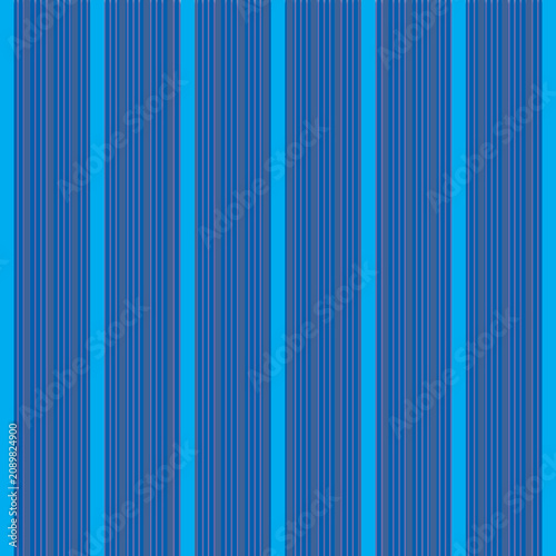Seamless vertical stripes pattern in blue and cyan colors