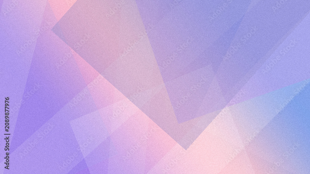 Fototapeta premium Lavender, peach, and soft white facets form a dreamy geometric pattern, perfect as a tasteful backdrop for wellness brands, slides, and posters.