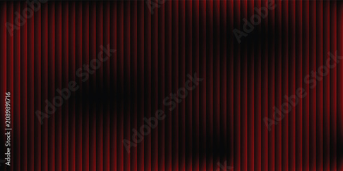 Schilderij op canvas Abstract dark red vertical lines background with shadow overlay