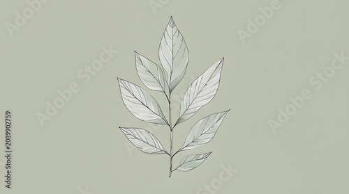 a floral painting embossed on paper 