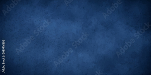 Fotografie Abstract texture background in deep blue with subtle darker shading, evoking a sense of depth and mystery, perfect for graphic design and artistic projects