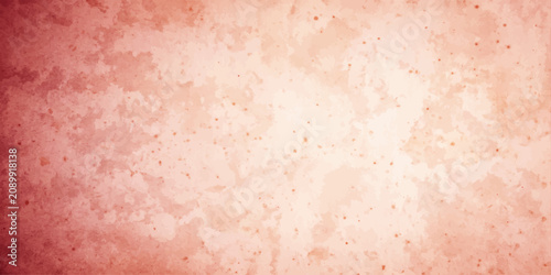 Foto A textured, abstract background with a warm, rosy hue and a watercolor effect, featuring subtle splotches and a soft gradient