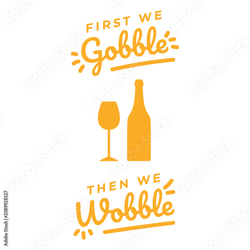 Konstfotografi Gobble wobble wine bag design