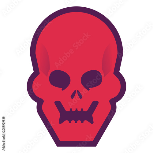 Foto Brutal skull logo