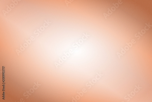 Smooth Copper Foil Texture for cosmetic packaging and wedding invitation: Scripted Content Premium Glossy Peach Canvas with Soft Luminous Core and Darkened Bronze Corners