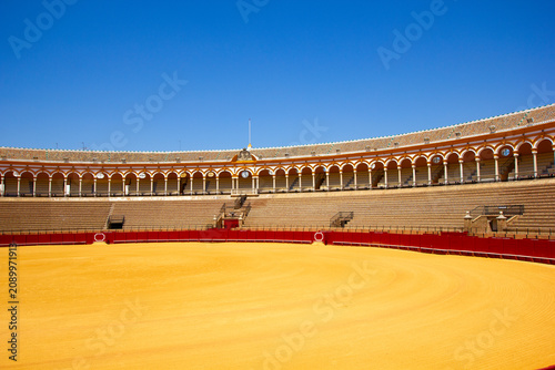 bullring arena in Seville, Spain