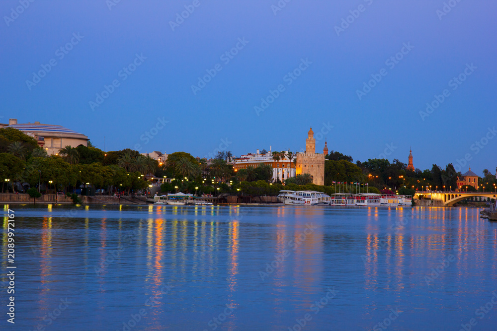 Obraz premium cityscape of Sevilla, Spain
