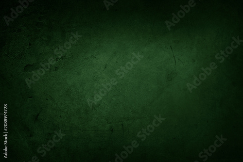 Green concrete wall