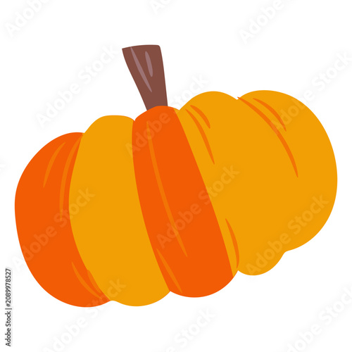 Think pumpkin semi flat