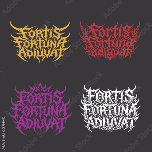 Фотография Fortis Fortuna Adiuvat Hardcore Metal Artwork