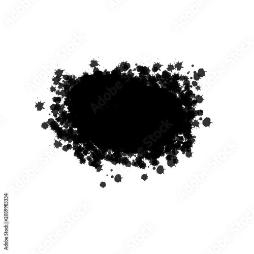 vector illustration of an abstract background with blots