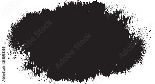 black ink splat