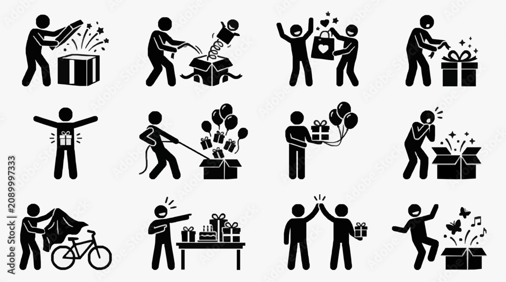 Obraz premium Community Volunteering Efforts Illustrated.