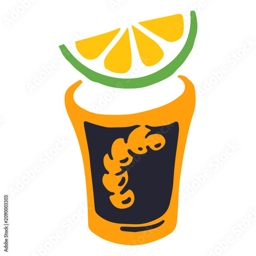 Photography Cinco de mayo tequila shot icon
