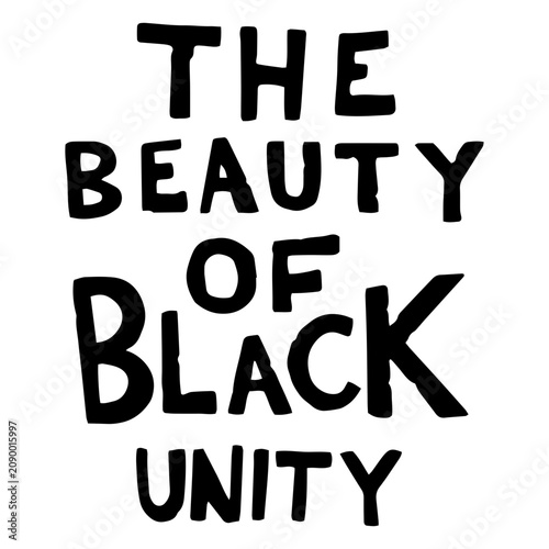 Foto Let's honor the beauty of Black unity
