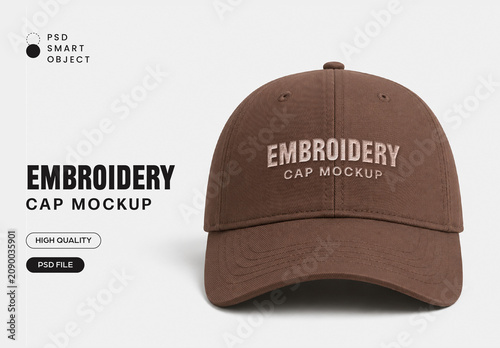Embroidery Cap Mockup