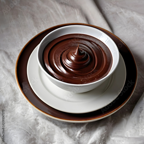 Close-up of chocolate sprea...