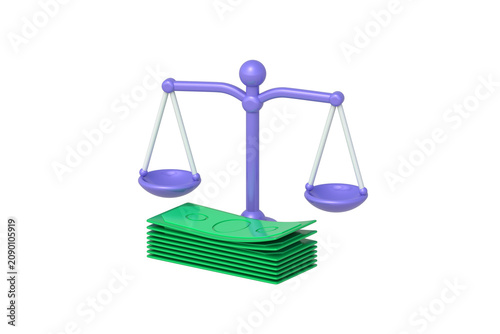 Bild auf Leinwand Legal settlement of financial disputes through arbitration or mediation