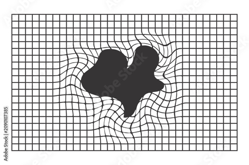 Distorted Grid: Tension Within Structure