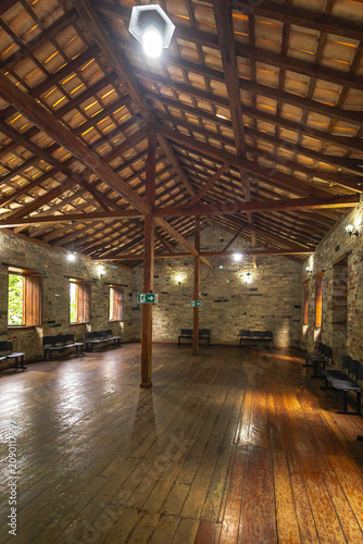 prédio histórico na cidade de Grão Mogol, Estado de Minas Gerais, Brasil