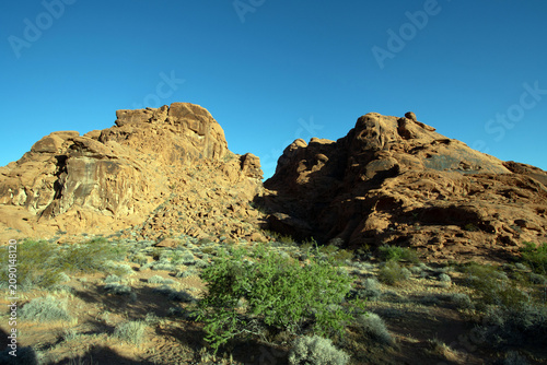 Принти на полотні Iconic red Aztec sandstone formations abound at Valley of Fire State Park in Nev