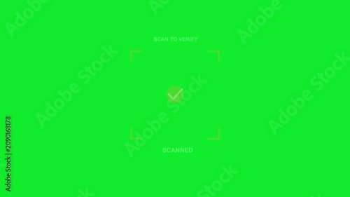 A complex green screen interface graphic featuring 