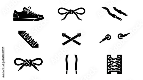 Shoe laces and cord accessories.