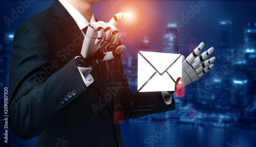 Foto AI assistant ensures secure email communication with advanced encryption