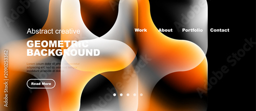 Fotografie Modern website mockup