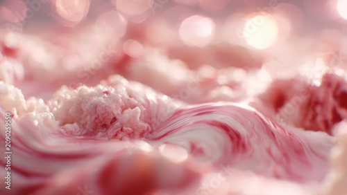 Soft Pink Abstract Swirls and Clouds Texture Background.