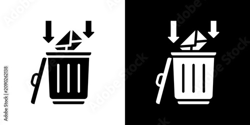 Foto Removed Icon Set Multiple Style Collection