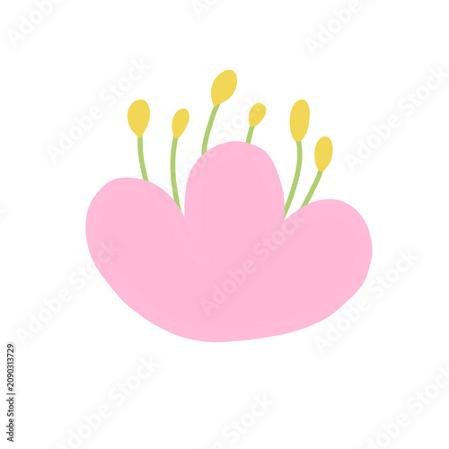 Pink flowers