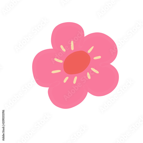 pink flower background