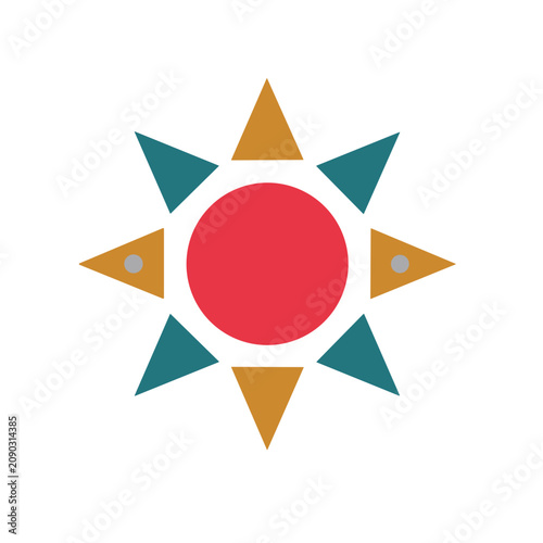 Nature Garden Flat Vector Icon