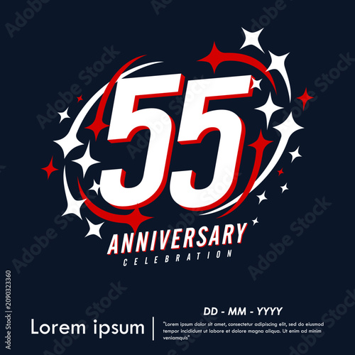 Konstfotografi 55th years anniversary celebration emblem