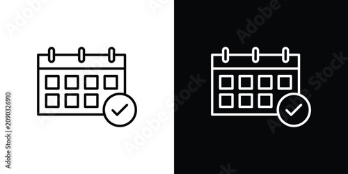 фотографія Calendar check icon