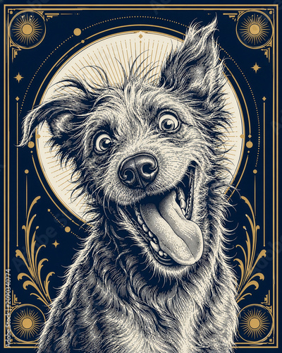 Crazy dog