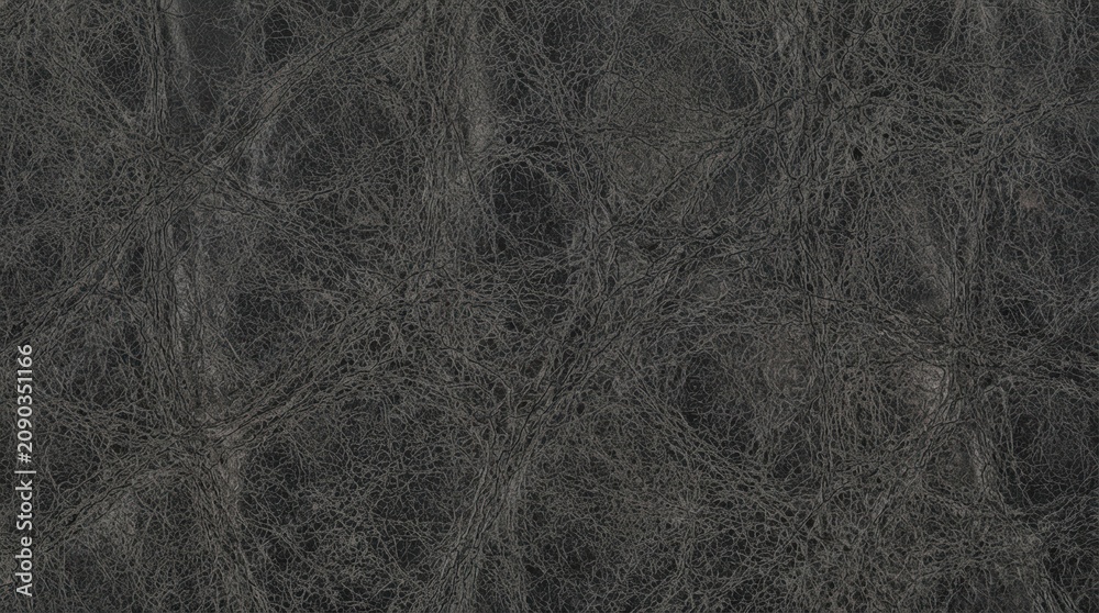 Fototapeta premium Dark Distressed Leather Texture Background with Organic Fibrous Pattern for Luxury Interior Design and Abstract Digital Art Projects
