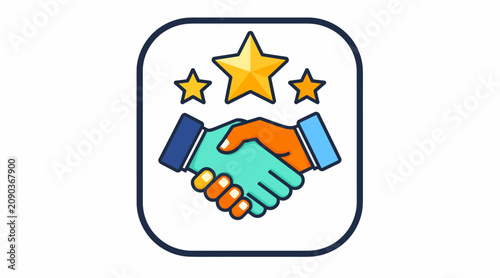 partnership handshake agreement