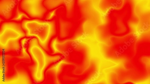 abstract background Vibrant Fire Inspired Red And Golden Yellow Abstract With Liquid Distortion Loop
